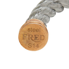 フレッド フォース10 ブレスレット用 スチールケーブル シルバー ステンレススチール レディース FRED 【中古】