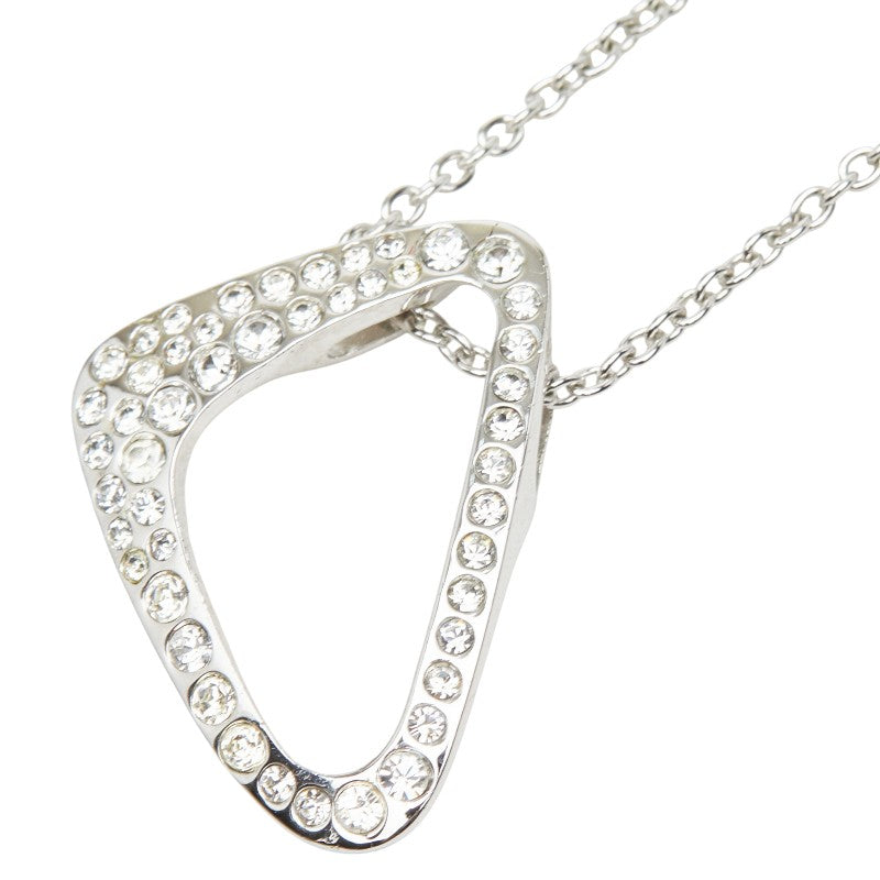 スワロフスキー ペンダント ネックレス シルバー ラインストーン メタル レディース SWAROVSKI 【中古】