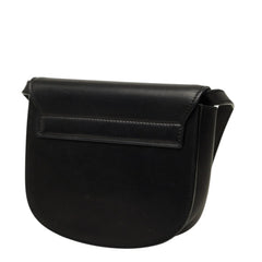 サンローラン カサンドラ カイア スモール ショルダーバッグ 619740 ブラック ゴールド レザー レディース SAINT LAURENT 【中古】