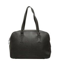 サルヴァトーレフェラガモ ハンドバッグ ブラック レザー レディース Salvatore Ferragamo 【中古】