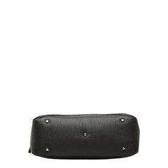 サルヴァトーレフェラガモ ハンドバッグ ブラック レザー レディース Salvatore Ferragamo 【中古】