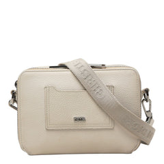ディオール 斜め掛け ショルダーバッグ アイボリー レザー レディース Dior 中古
