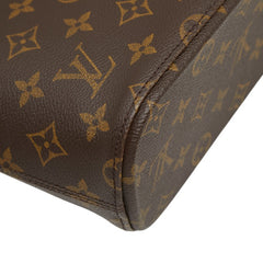 ルイ ヴィトン モノグラム ヴァヴァンGM トートバッグ M51170 ブラウン PVC レザー レディース LOUIS VUITTON 【中古】