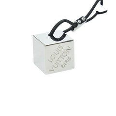 ルイ ヴィトン ヘアキューブ ヘアゴム ヘアアクセサリー シルバー ブラック メタル レディース LOUIS VUITTON 【中古】