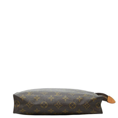 ルイ ヴィトン モノグラム ポッシュ トワレット26 クラッチバッグ ポーチ M47542 ブラウン PVC レザー レディース LOUIS VUITTON 【中古】