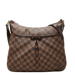 ルイ ヴィトン ダミエ ブルームズベリPM 斜め掛け ショルダーバッグ N42251 ブラウン PVC レザー レディース LOUIS VUITTON 中古