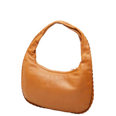 ボッテガヴェネタ イントレチャート ハンドバッグ 132372 ブラウン レザー レディース BOTTEGAVENETA 【中古】