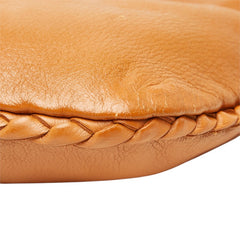 ボッテガヴェネタ イントレチャート ハンドバッグ 132372 ブラウン レザー レディース BOTTEGAVENETA 【中古】