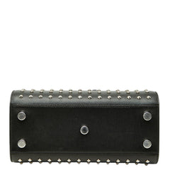 サンローラン サックドジュールナノ スタッズ ハンドバッグ ショルダーバッグ 2WAY ブラック レザー レディース SAINT LAURENT 【中古】