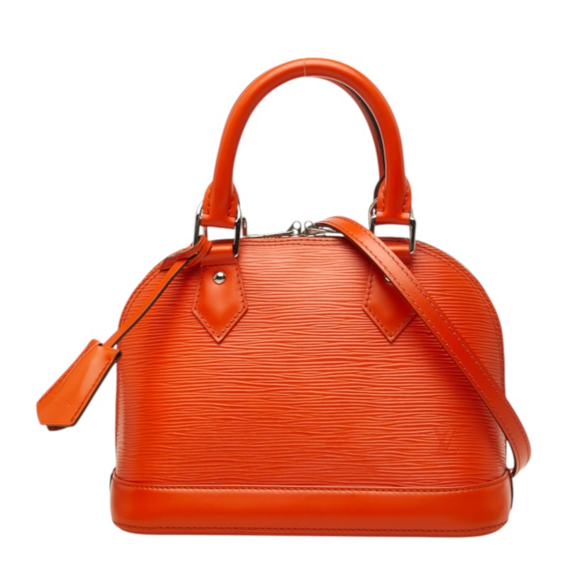 ルイ ヴィトン エピ アルマBB ハンドバッグ ショルダーバッグ 2WAY M40854 ピモン オレンジ系 レザー レディース LOUIS VUITTON 中古