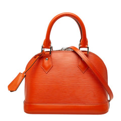 ルイ ヴィトン エピ アルマBB ハンドバッグ ショルダーバッグ 2WAY M40854 ピモン オレンジ系 レザー レディース LOUIS VUITTON 中古