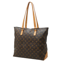 ルイ ヴィトン モノグラム カバメゾ トートバッグ M51151 ブラウン PVC レザー レディース LOUIS VUITTON 【中古】