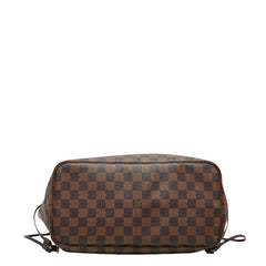 ルイ ヴィトン ダミエ ネヴァーフルMM ショルダーバッグ トートバッグ N40599 ブラウン PVC レザー レディース LOUIS VUITTON 【中古】