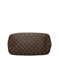 ルイ ヴィトン ダミエ ネヴァーフル MM トートバッグ N51105 ブラウン PVC レザー レディース LOUIS VUITTON 【中古】