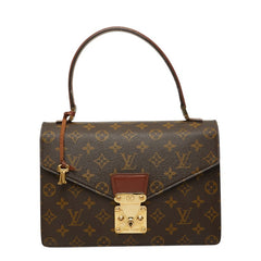 ルイ ヴィトン モノグラム コンコルド ハンドバッグ M51190 ブラウン PVC レザー レディース LOUIS VUITTON 【中古】