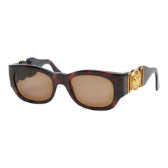 ジャンニ ヴェルサーチ メデューサ サングラス MOD.413/A ブラウン プラスチック レディース Gianni Versace 【中古】