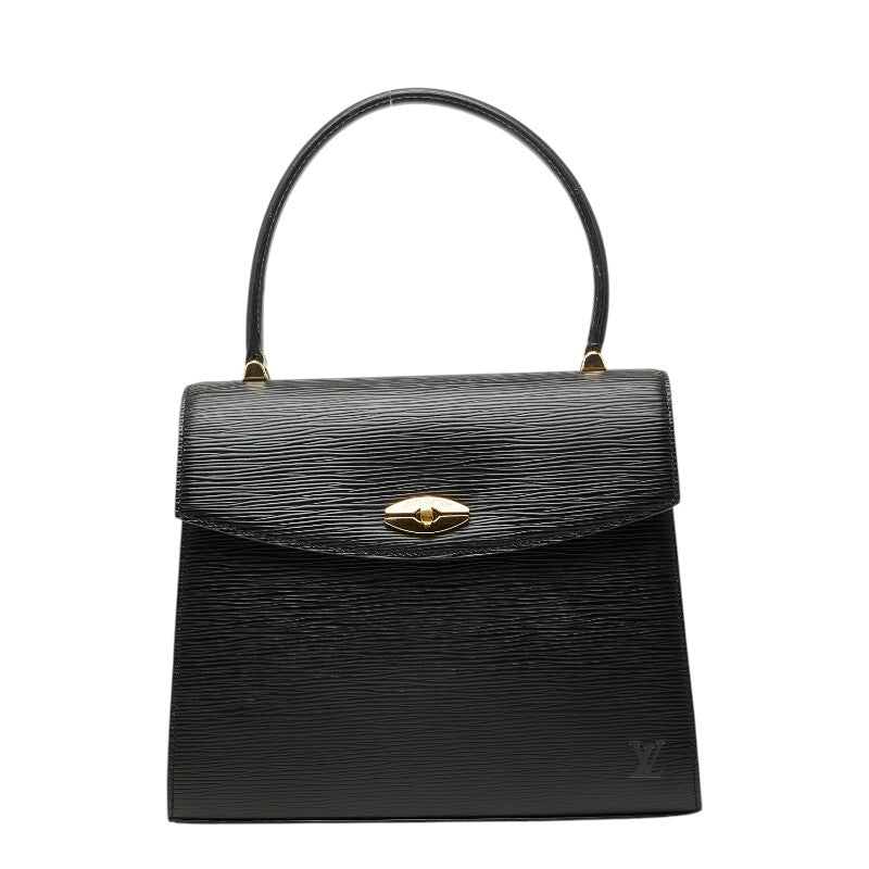 ルイ ヴィトン エピ マルゼルブ ハンドバッグ トップハンドル M52372 ブラック ゴールド PVC レザー レディース LOUIS VUITTON 【中古】
