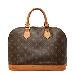 ルイ ヴィトン モノグラム アルマ ハンドバッグ M51130 ブラウン PVC レザー レディース LOUIS VUITTON 中古