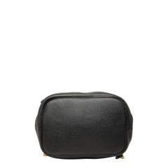 クロエ フェイ リュック バックパック ショルダーバッグ 2WAY 03 17 70 652 ブラック レザー スウェード レディース Chloe 【中古】