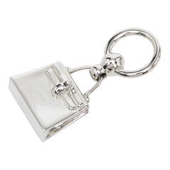 エルメス ミニケリー ツイリーリング スカーフリング シルバー メタル レディース HERMES 【中古】