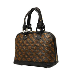 ルイ ヴィトン モノグラム エクリプス アルマ ハンドバッグ M40245 ブラウン PVC レザー スパンコール レディース LOUIS VUITTON 【中古】