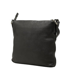 グッチ インターロッキングG 斜め掛け ショルダーバッグ 322059 ブラック レザー レディース GUCCI 中古