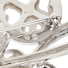 タサキ SV925 シルバー パール マベパール15.6mm リーフモチーフ ブローチ レディース TASAKI 【中古】