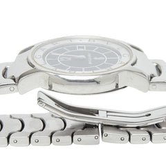 ブルガリ ソロテンポ 腕時計 ST35S クオーツ ブラック文字盤 ステンレススチール メンズ BVLGARI 【中古】