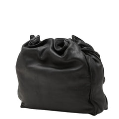 ロエベ アナグラム フラメンコ 斜め掛け ショルダーバッグ ブラック レザー レディース LOEWE 中古