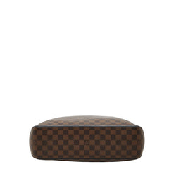 ルイ ヴィトン ダミエ ヘラルド トートバッグ N41255 ブラウン ネイビー PVC レザー レディース LOUIS VUITTON 中古
