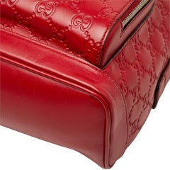 グッチ グッチシマ リュック バックパック 450967 レッド レザー レディース GUCCI 中古