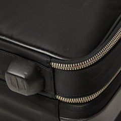 プラダ テスート キャリーバッグ スーツケース トラベルバッグ ブラック ナイロン レザー ユニセックス PRADA 中古