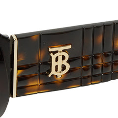 バーバリー TBロゴ サングラス B4370-U ブラウン プラスチック レディース BURBERRY 【中古】