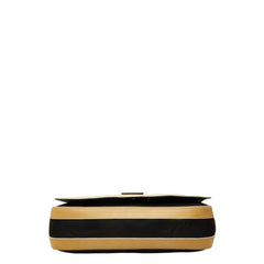 ジバンシー ワンショルダーバッグ ベージュ ブラック レザー ナイロンキャンバス レディース Givenchy 【中古】