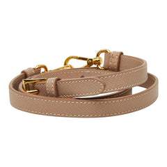 プラダ ショルダーストラップ ピンク レザー メッキ レディース PRADA 【中古】