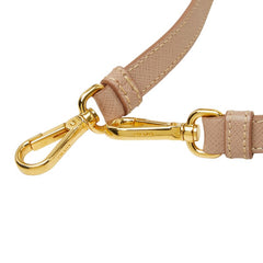 プラダ ショルダーストラップ ピンク レザー メッキ レディース PRADA 【中古】