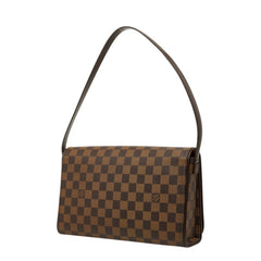 ルイ ヴィトン ダミエ トライベッカ ロン ショルダーバッグ N51160 エベヌ ブラウン PVC レザー レディース LOUIS VUITTON 【中古】