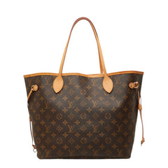 ルイ ヴィトン モノグラム ネヴァーフルMM トートバッグ ショルダーバッグ M41178 ブラウン PVC レザー レディース LOUIS VUITTON 【中古】