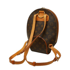 ルイ ヴィトン モノグラム エリプス サック アド リュック バックパック M51125 ブラウン PVC レザー レディース LOUIS VUITTON 中古