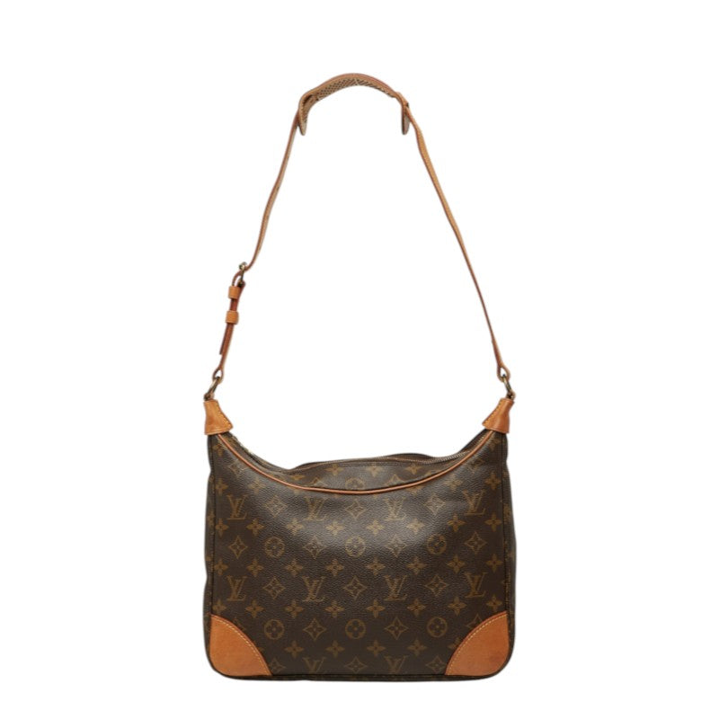 ルイ ヴィトン モノグラム ブローニュ30 ワンショルダーバッグ M51265 ブラウン PVC レザー レディース LOUIS VUITTON 【中古】