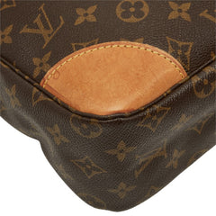 ルイ ヴィトン モノグラム ブローニュ30 ワンショルダーバッグ M51265 ブラウン PVC レザー レディース LOUIS VUITTON 【中古】