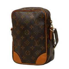 ルイ ヴィトン モノグラム アマゾン 斜め掛け ショルダーバッグ M45236 ブラウン PVC レザー レディース LOUIS VUITTON 中古