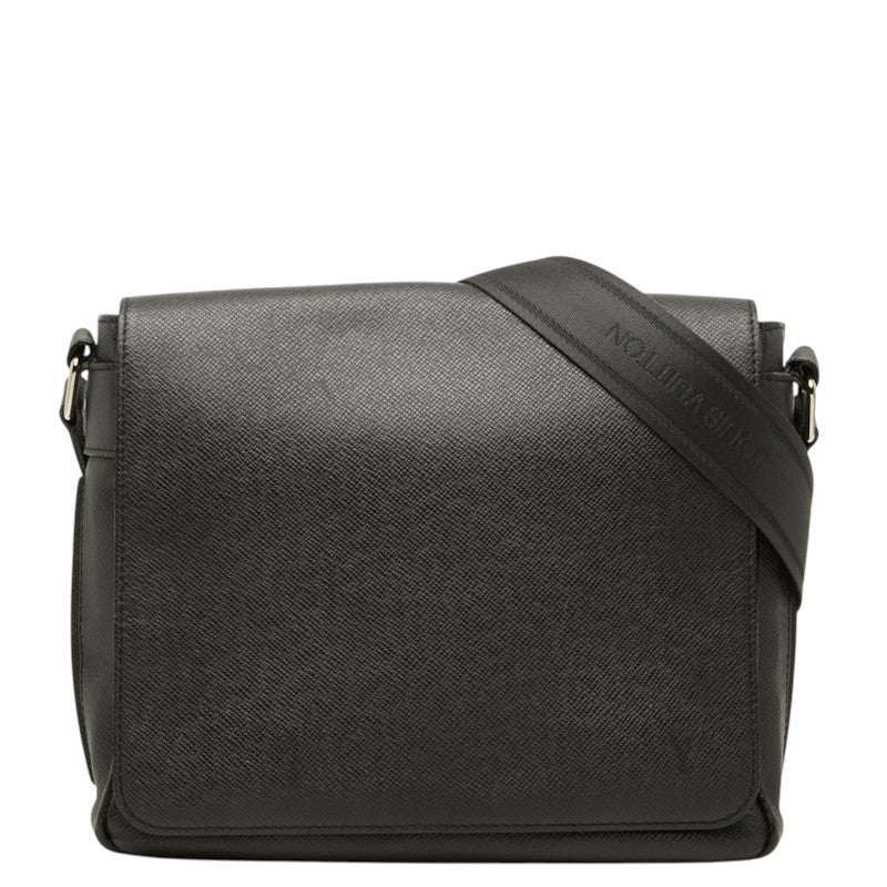 ルイ ヴィトン タイガ ロマンPM 斜め掛け ショルダーバッグ M32852 アルドワーズ ブラック レザー レディース LOUIS VUITTON 中古