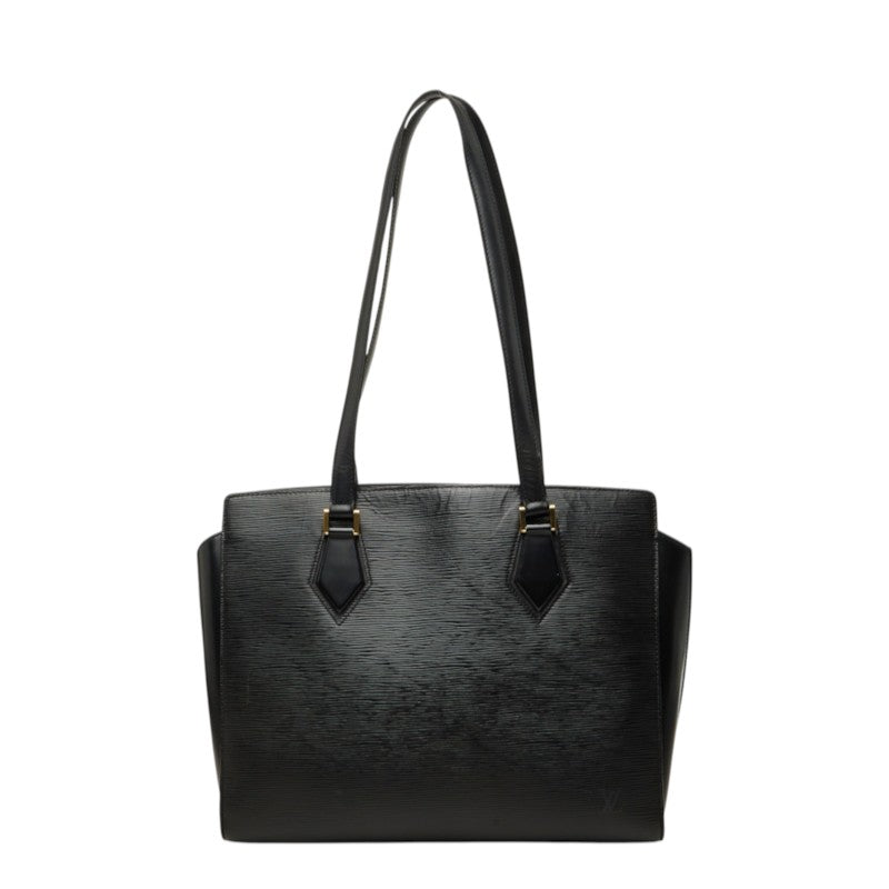 ルイ ヴィトン エピ デュプレックス トートバッグ ショルダーバッグ M52422 ノワール ブラック レザー レディース LOUIS VUITTON 中古