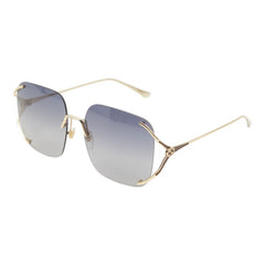 グッチ インターロッキングG サングラス アイウェア バタフライ GG0646S ゴールド ブラック メッキ レディース GUCCI 【中古】