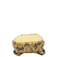 フェンディ バッグバグズ モンスター チャーム キーホルダー 7AR457 6DL イエロー マルチカラー パイソン レディース FENDI 【中古】