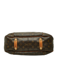 ルイ ヴィトン モノグラム ガリエラPM ワンショルダーバッグ ハンドバッグ M56382 ブラウン PVC レザー レディース LOUIS VUITTON 中古