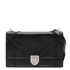 ディオール DIORAMA ディオラマ チェーン ショルダーバッグ ブラック レザー レディース Dior 中古