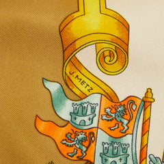 エルメス カレ90 VOILES DE LUMIERE 光の帆船 スカーフ 大判スカーフ ホワイト マルチカラー レディース HERMES 中古