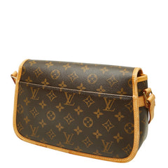 ルイ ヴィトン モノグラム ソローニュ 斜めかけ ショルダーバッグ M42250 ブラウン PVC レザー レディース LOUIS VUITTON 【中古】